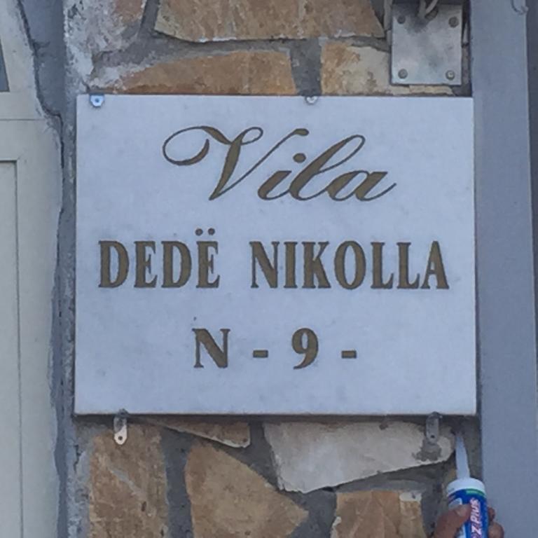 Villa Dede Nikolla Durrës Exterior foto